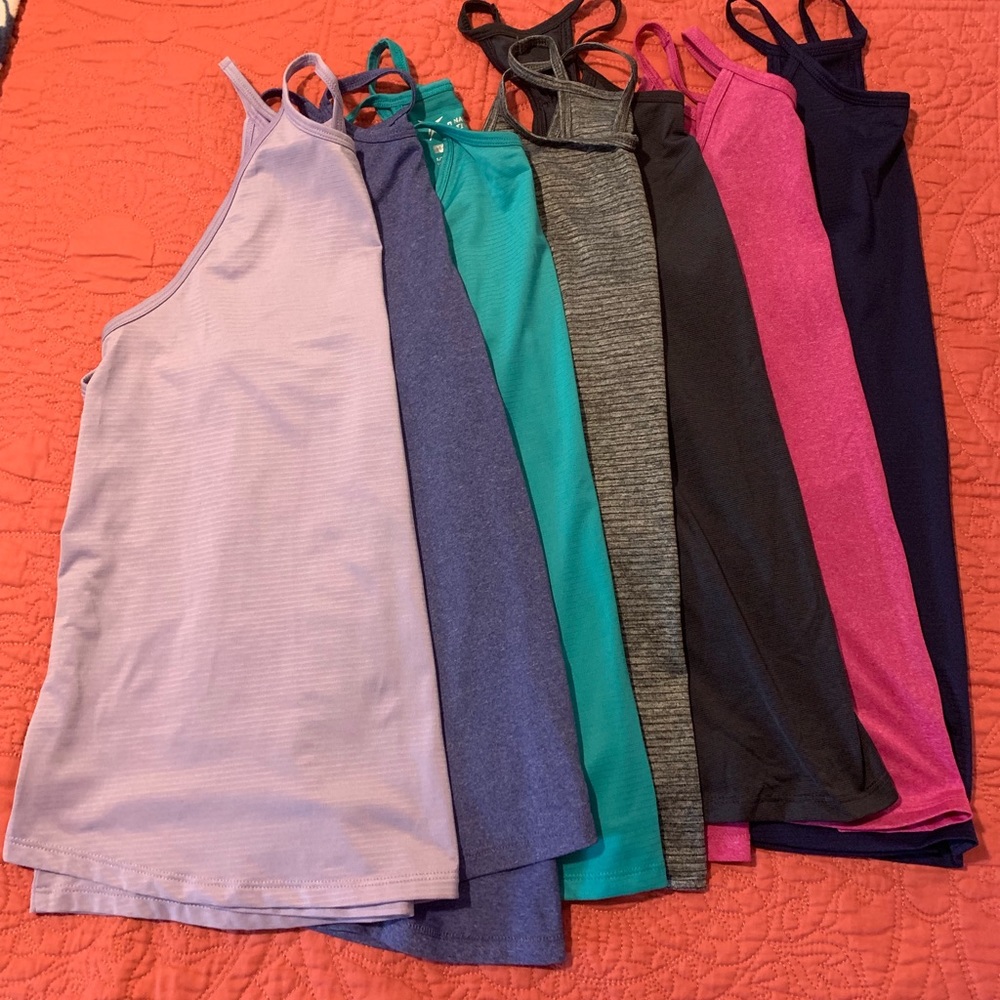 Old Navy Active Tops, Size Small-Lot of 7